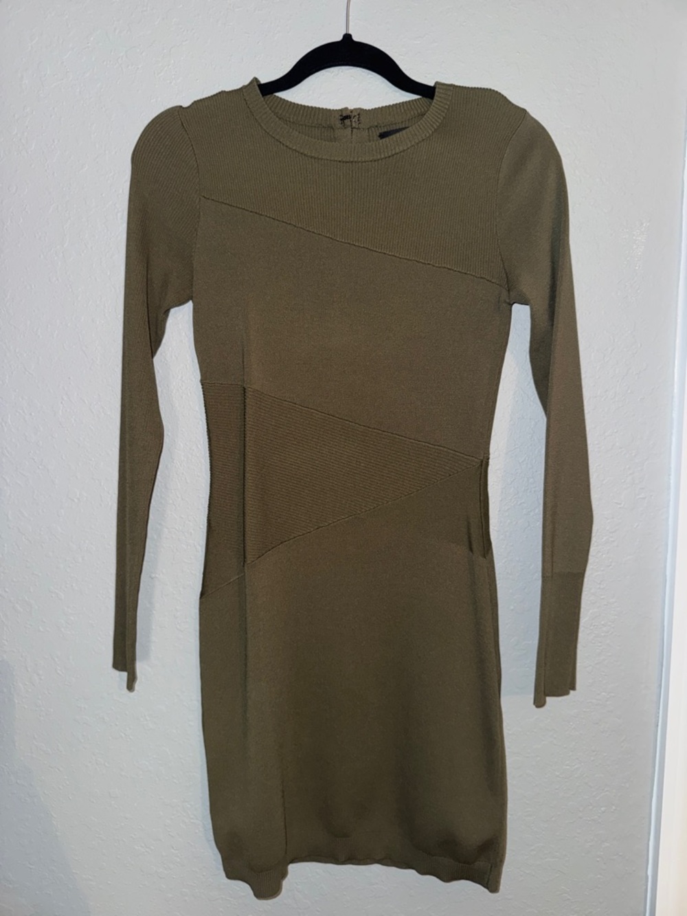 Retrofete Olive Long Sleeve Knit Dress